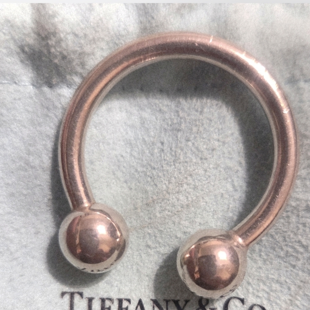 Tiffany & Co. Silver Key Ring